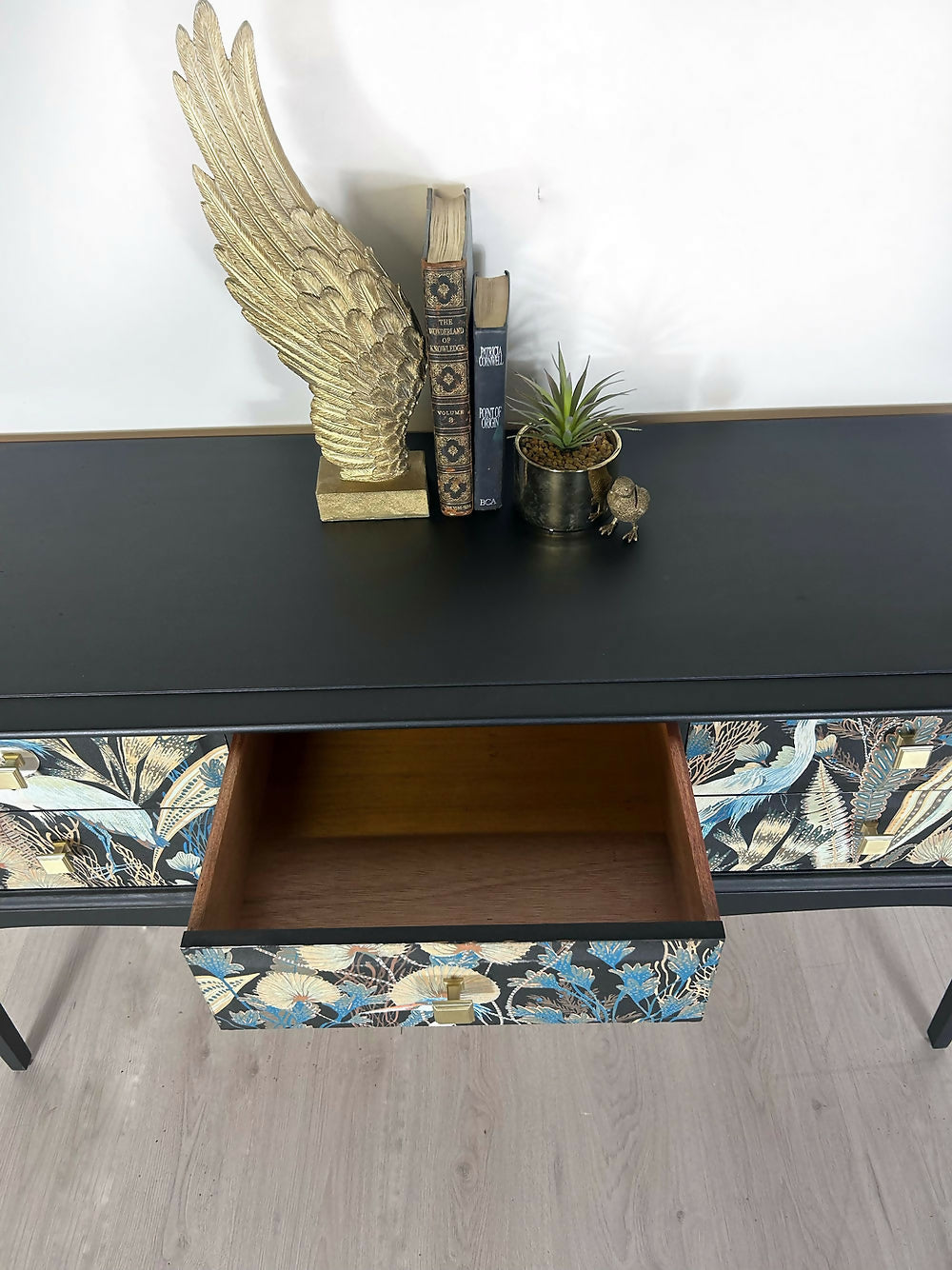 Pretty Black Stag sideboard/ console table