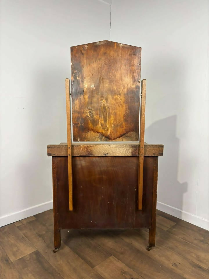 Early 20th Century Oak Dressing Table