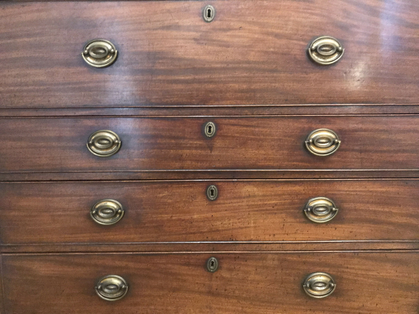 Georgian Sectretaire Chest of Drawers - mahogany 18th century