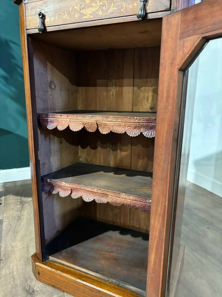 Victorian Rosewood Music Cabinet2