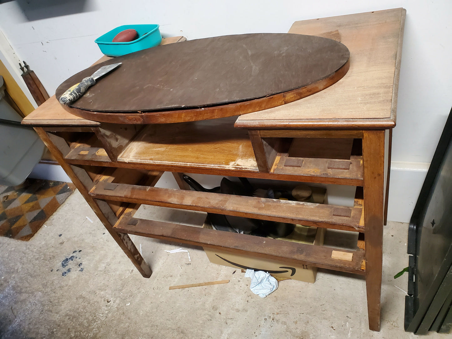 Upcycled dressing table