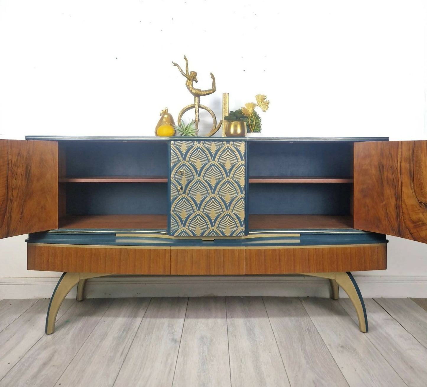 Beautility cocktail cabinet mid century
