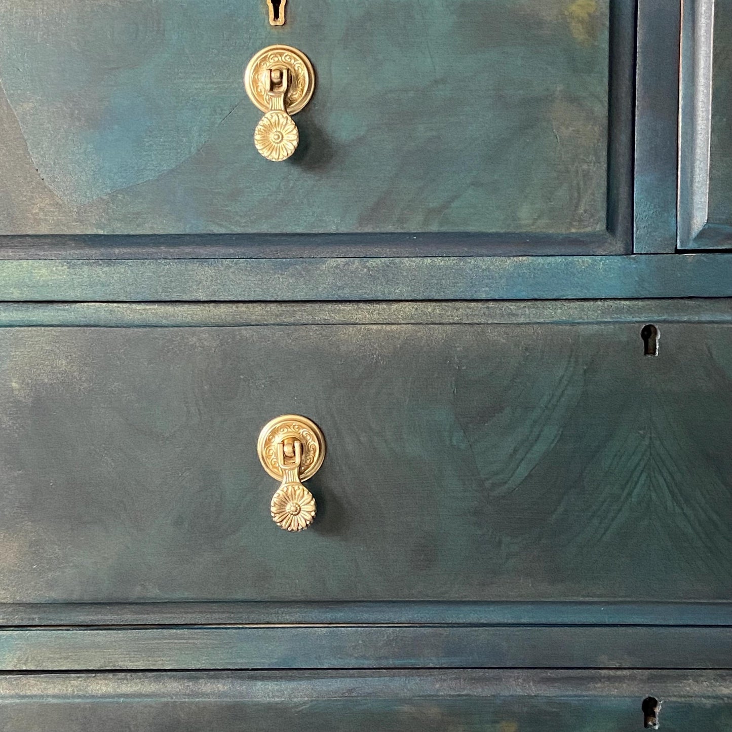 Hand Painted Vintage Furniture | Bespoke Furniture Painting | Commission Example