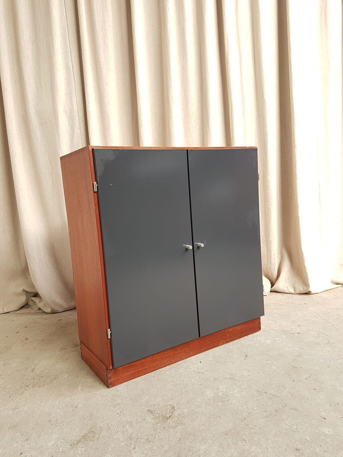 Vintage Late Mid Century Danish At / Bo Reolen Bookcase Cabinet Scandi Retro R713