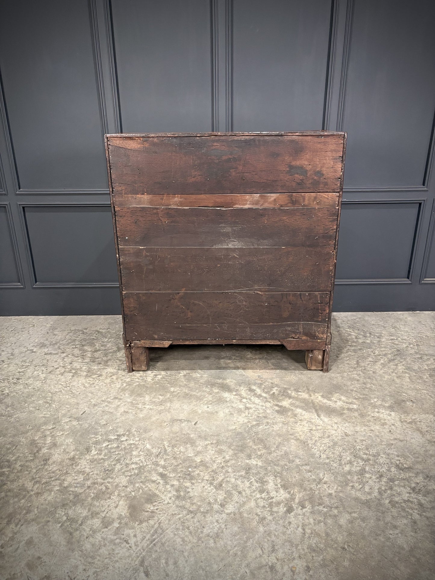 Dutch Marquetry Inlaid Walnut Art Deco Bureau