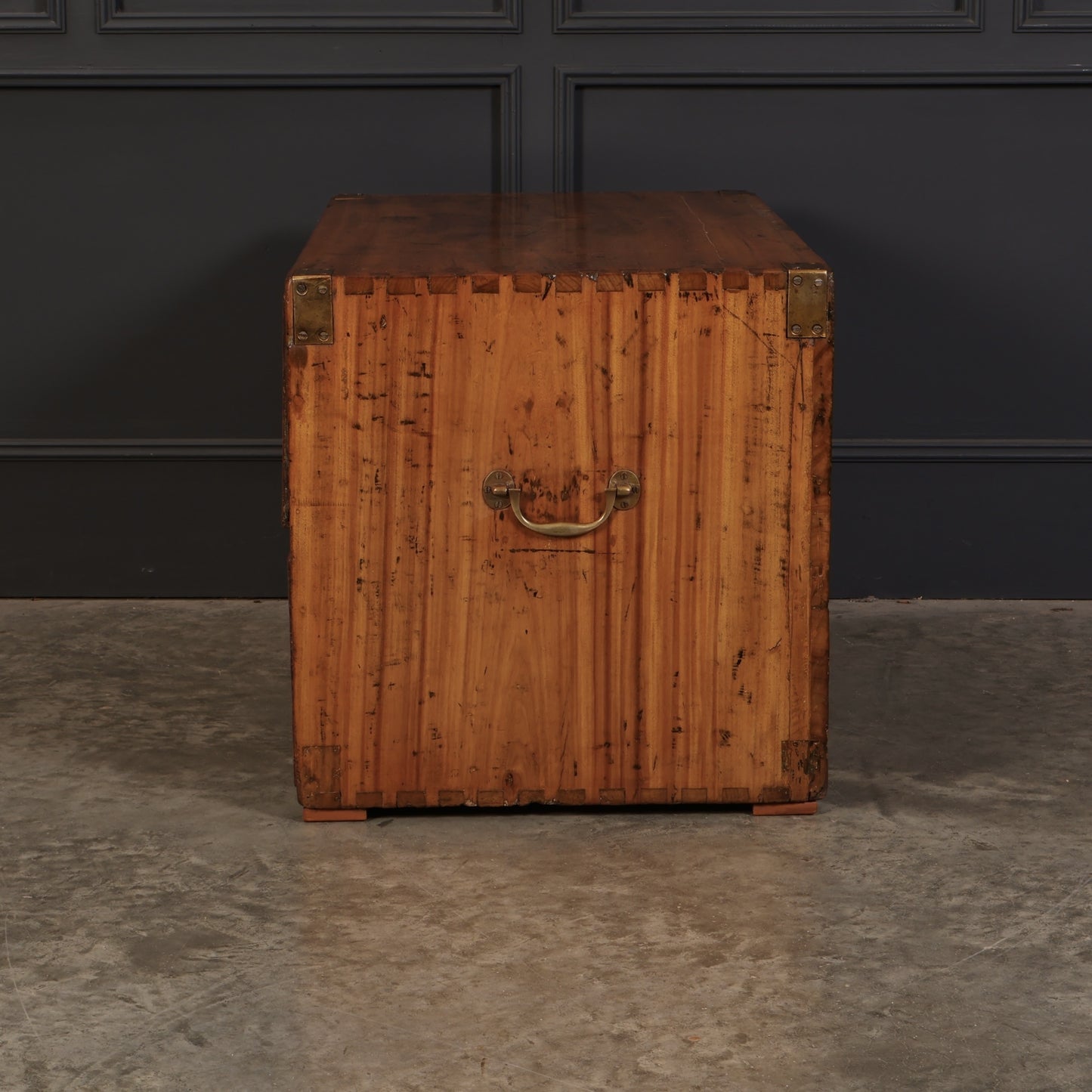 Camphor Wood Campaign Vintage Chest Coffee Table