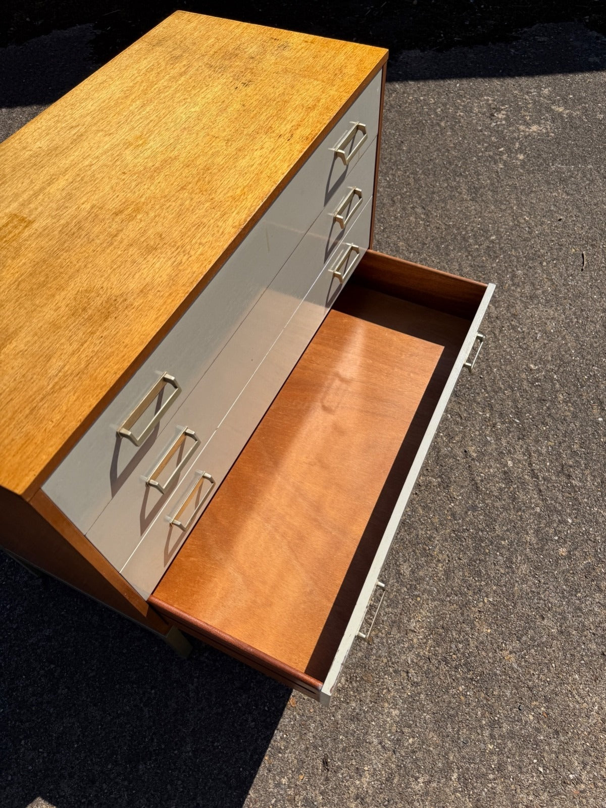 Vintage G Plan Limba E Gomme Mid Century Retro Teak MCM Chest of Drawers
