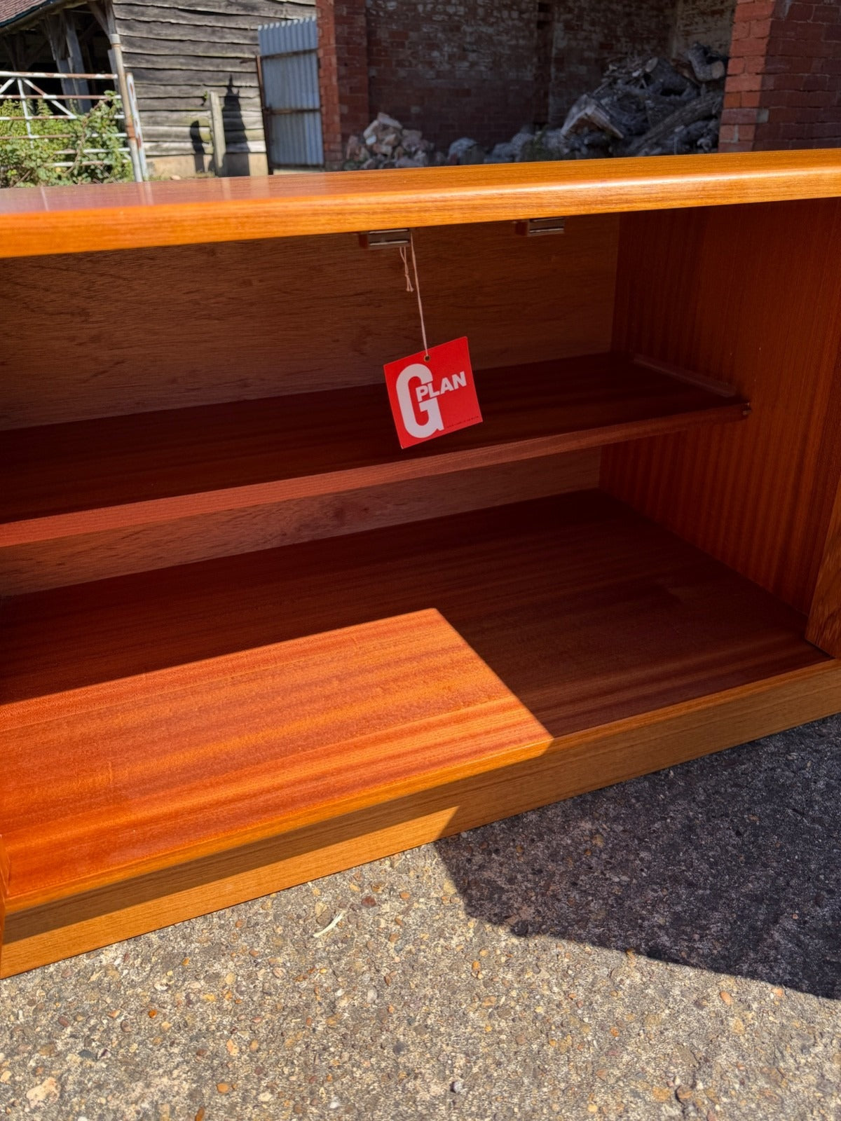 Vintage Mid Century Teak Low Sideboard TV Media Stand G Plan Fresco 1960's/70's