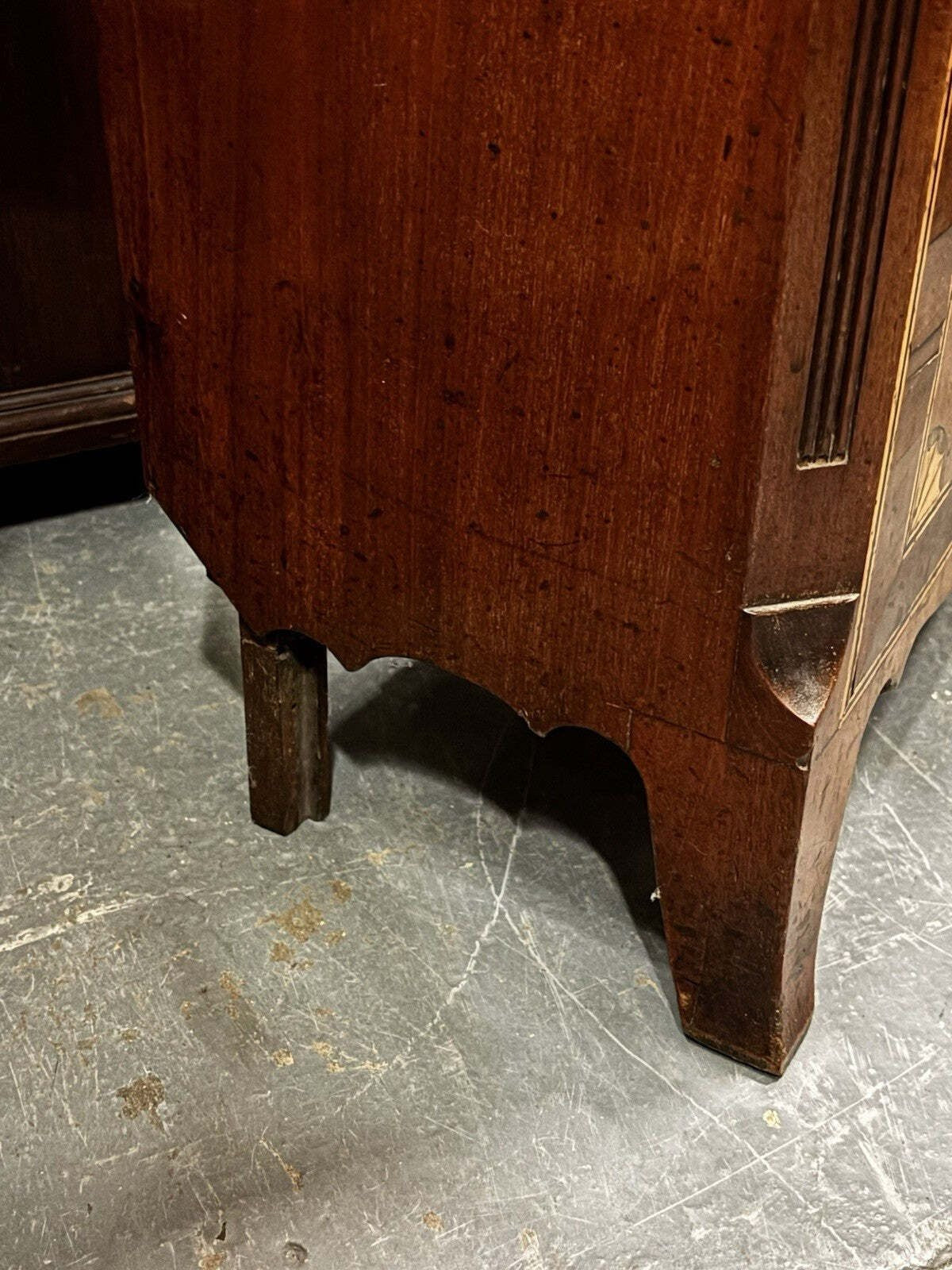 Antique Marquetry Inlaid 3 Weight Musical Longcase Clock, Brass Dial, Superb.