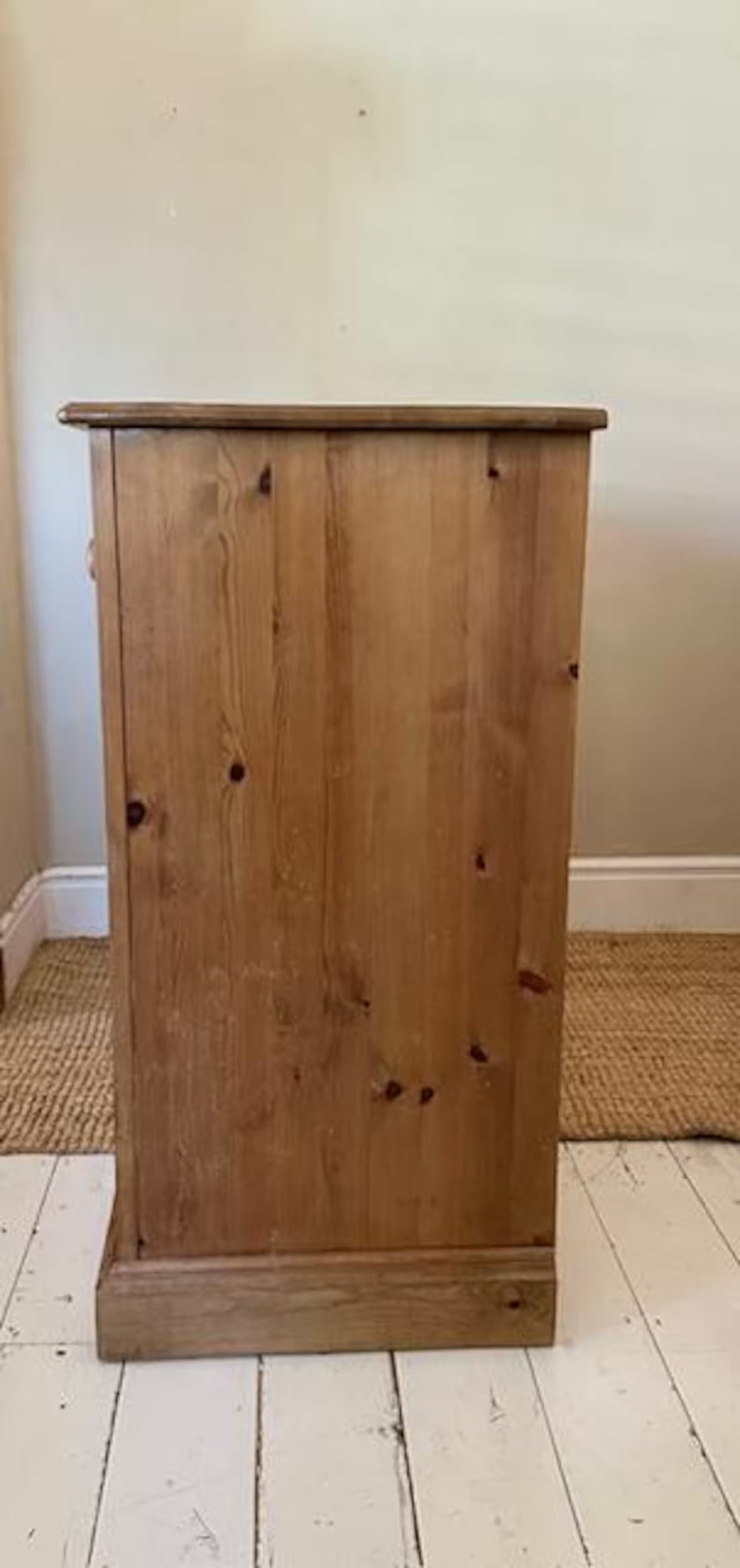 Vintage Pine Kitchen Dresser | Farmhouse Welsh Dresser | English Country Cabinet | Rustic Plate Rack | Solid Pine Storage