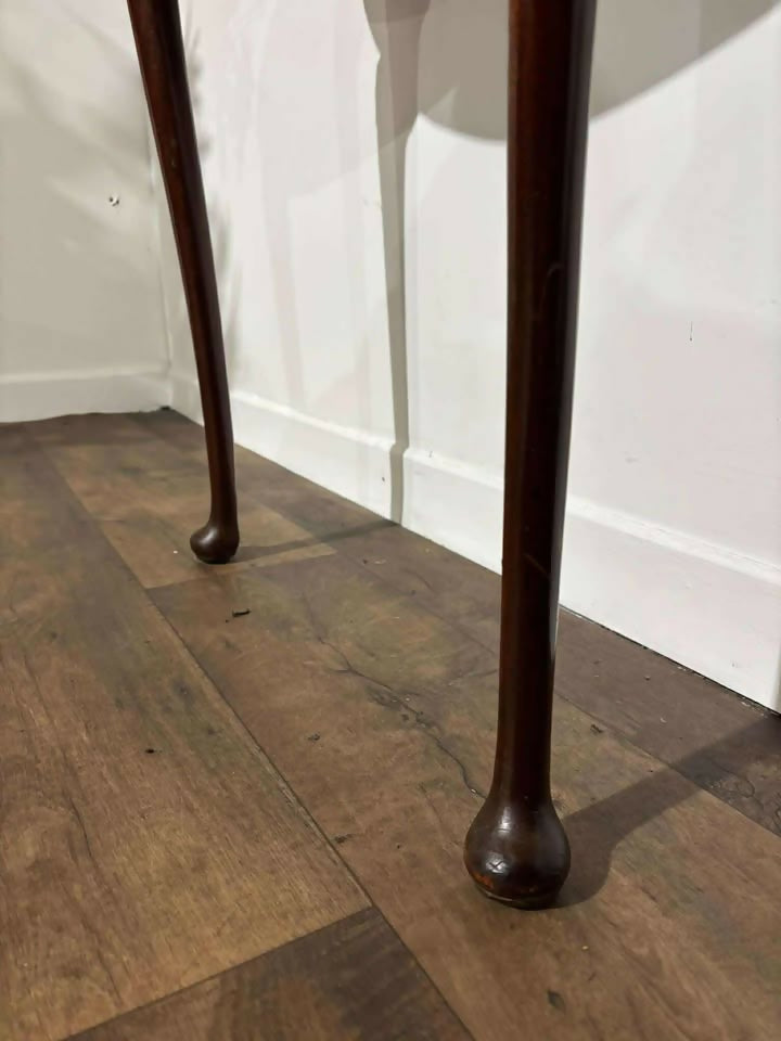 Vintage Mahogany Demi lune Hall Table