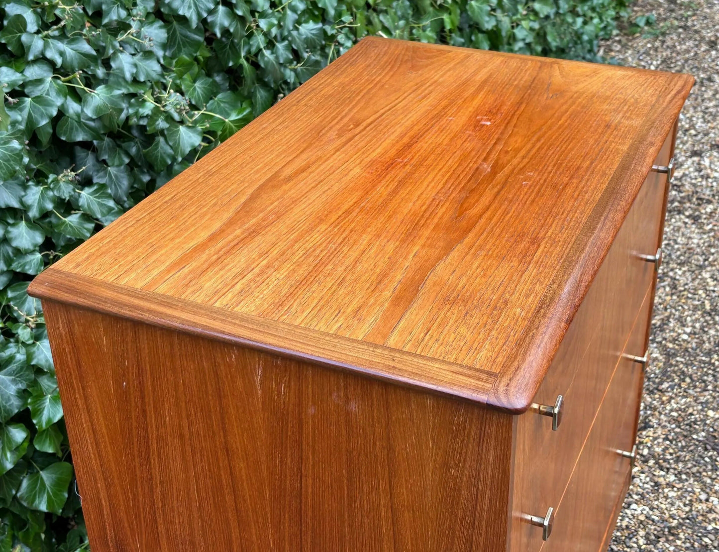 Vintage 1960's Homeworthy Teak Chest Of Drawers