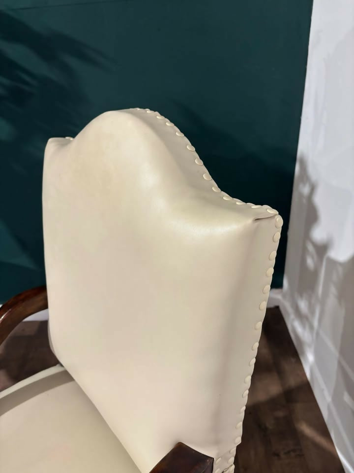 Leather Upholstered Side Armchair55