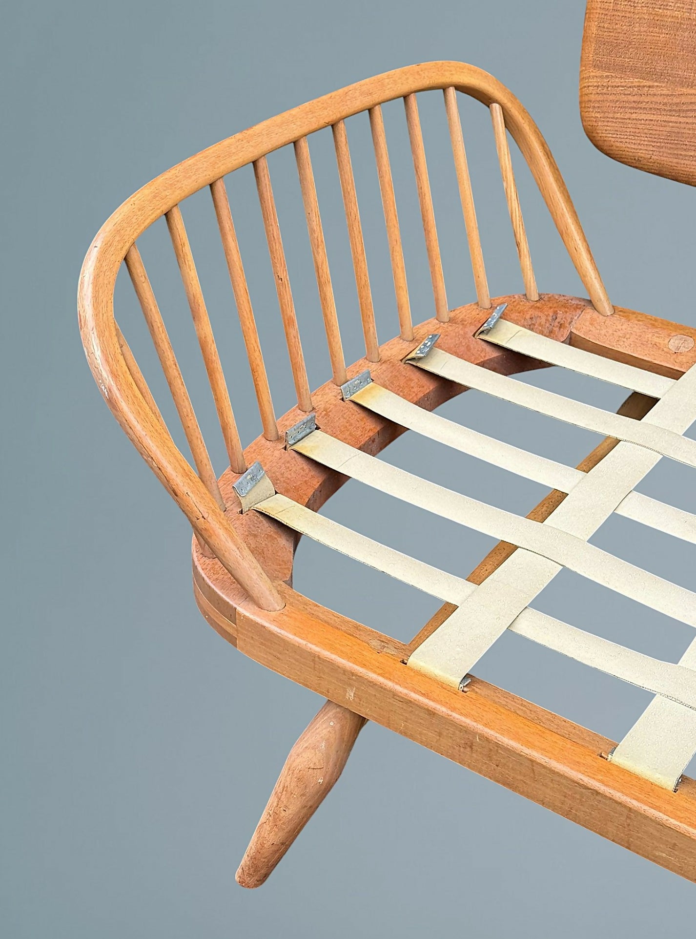 Mid Century Ercol Studio Couch Day Bed Sofa Blonde