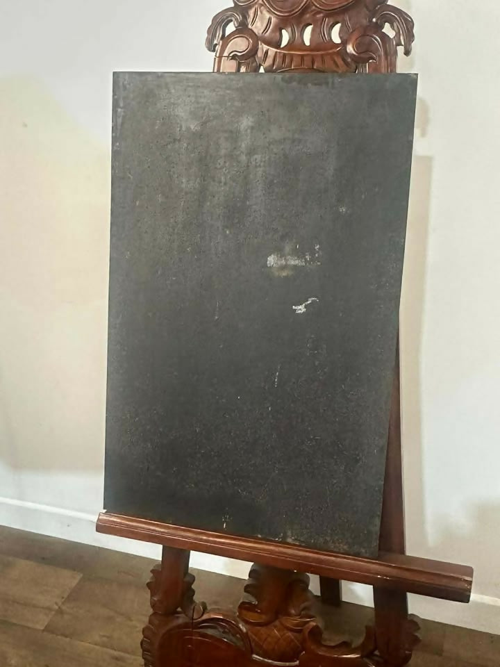 Early 20th Century 'Pieta' Italian School Oil On Zinc