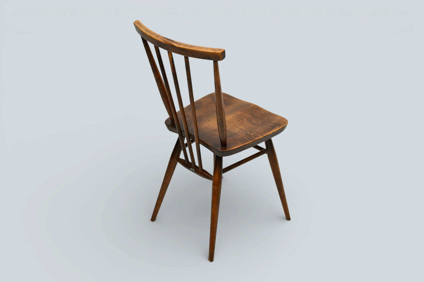 5 Ercol Stick Back Chairs Multi Purpose 1950s Waxed Finish FREE UK Delivery