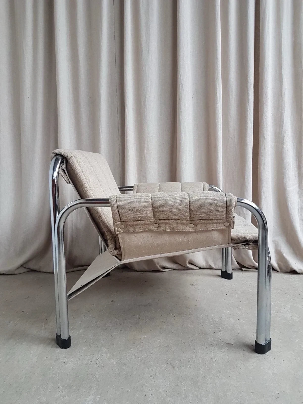Vintage Mid Century Lounge Chair Armchair By Viliam Chlebo for Kodreta Myjava R899