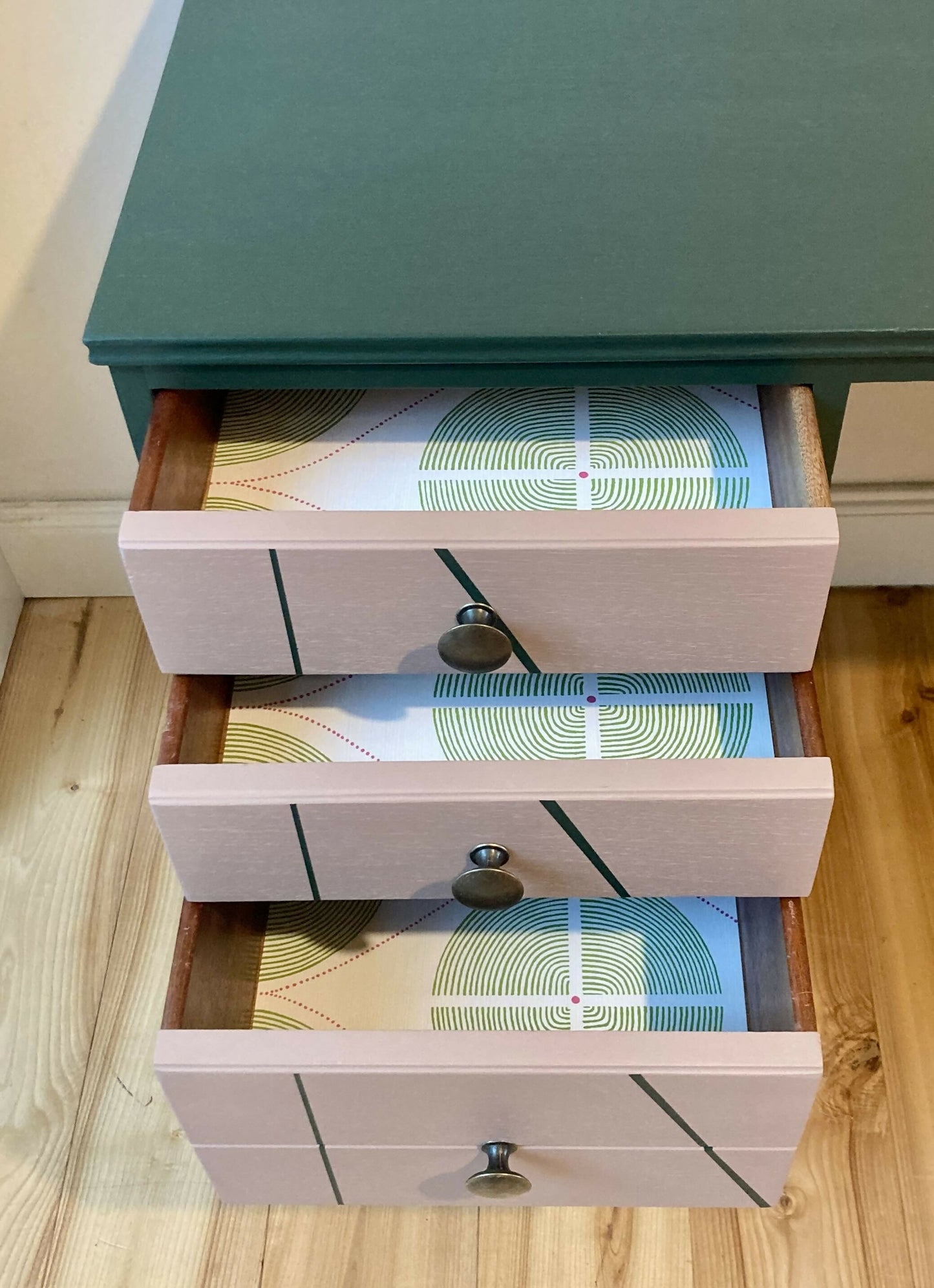Hand-Painted Dressing Table