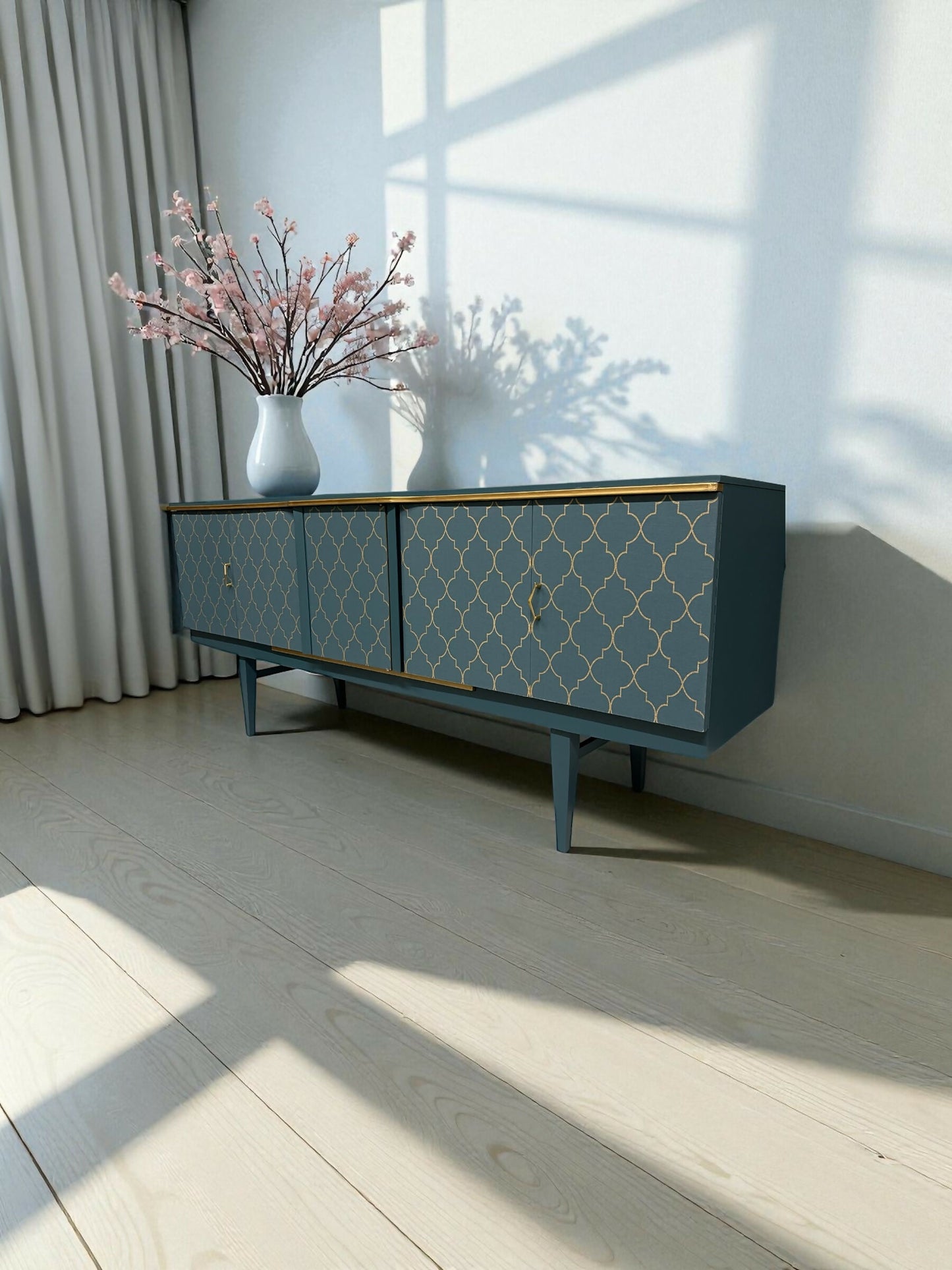 Drinks Cabinet by Beautility Mid Century 1960 Retro Vintage Cocktails display