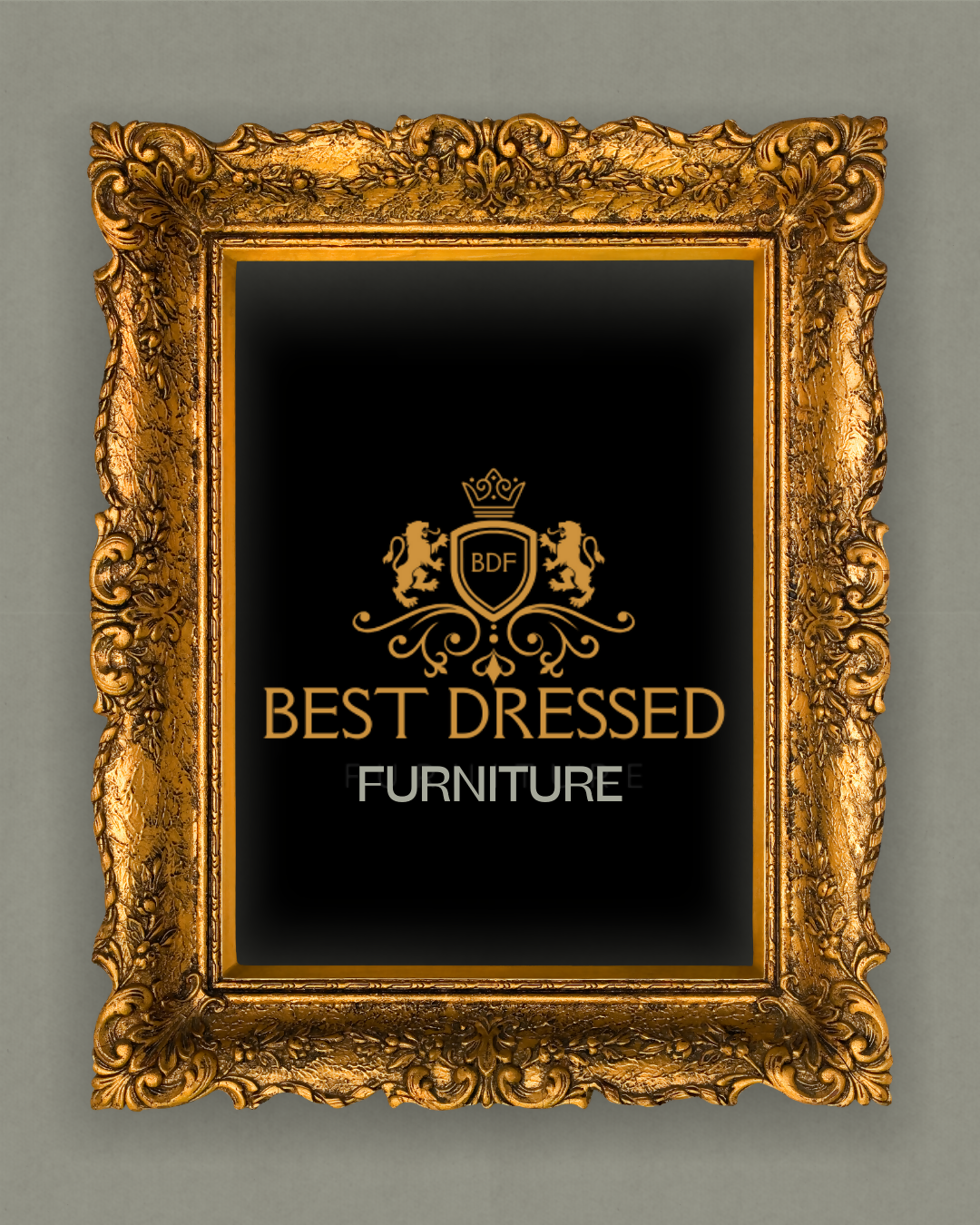 BEST DRESSED FURNITURE FRAMED