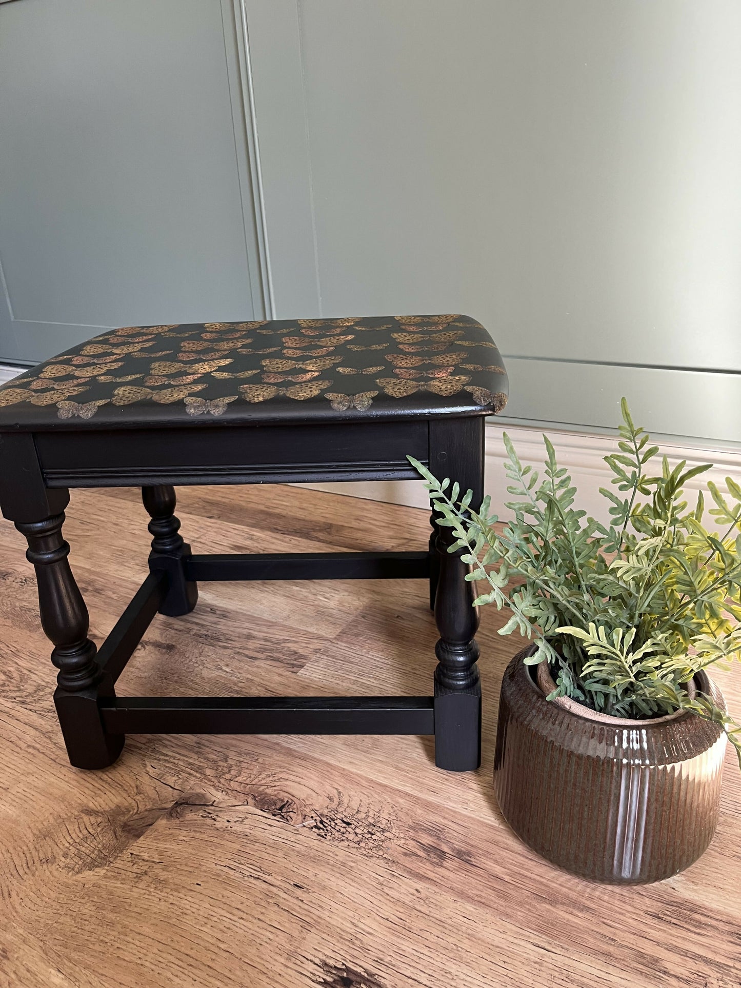 Ercol Table With Decoupage