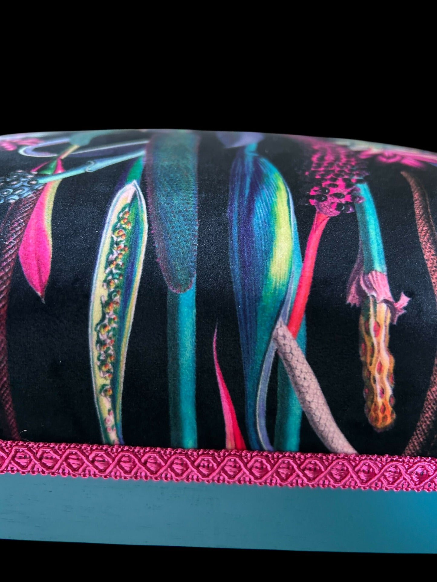 Teal occasional chair