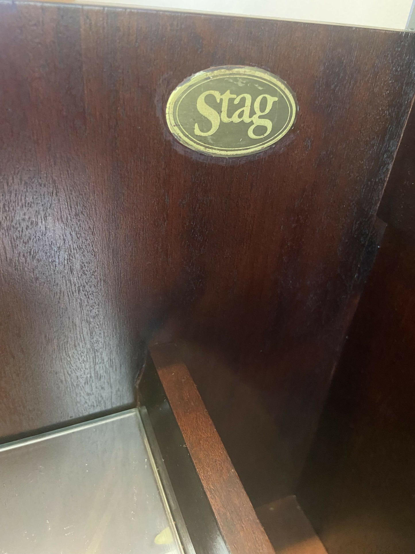 NOW SOLD. RARE Stag Drinks Cabjnet