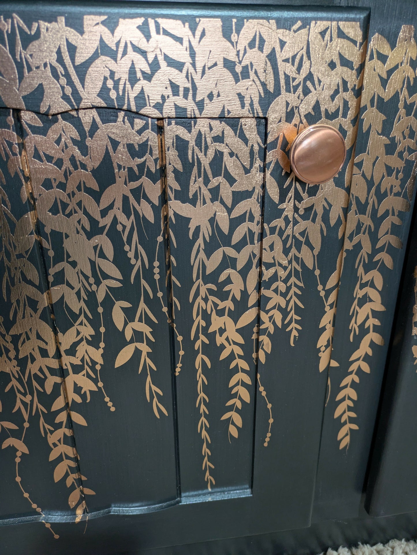 Gold Leaf Dresser