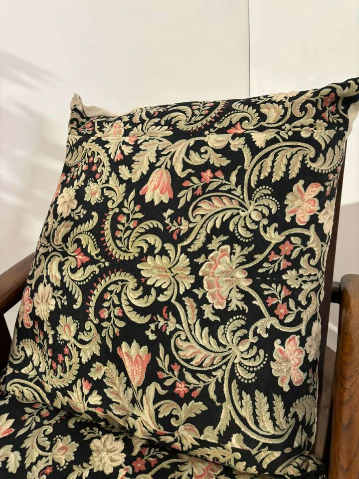 Vintage Oak Reclining Armchair