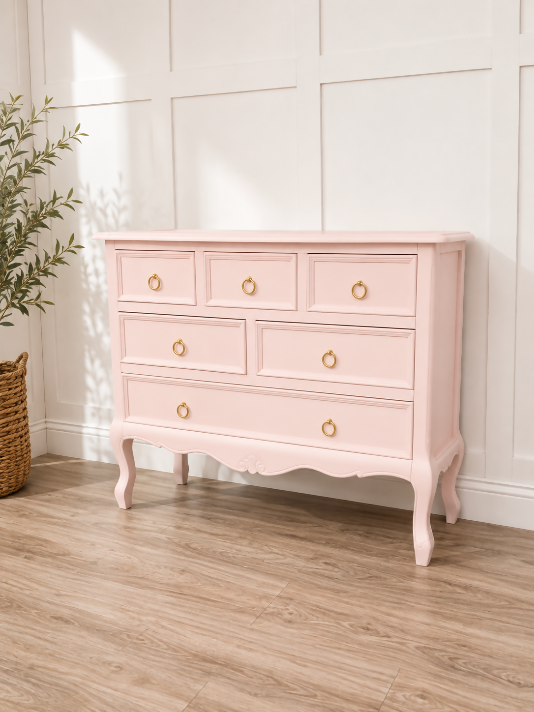 Melody Maison Sophia Pink Chest of Drawers