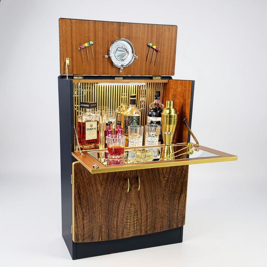 Mid Century Drinks Cabinet