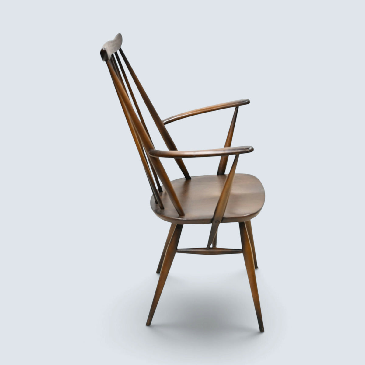 6 Ercol Dining Chairs Inc 2 Carvers Goldsmiths Traditional Finish FREE Delivery*