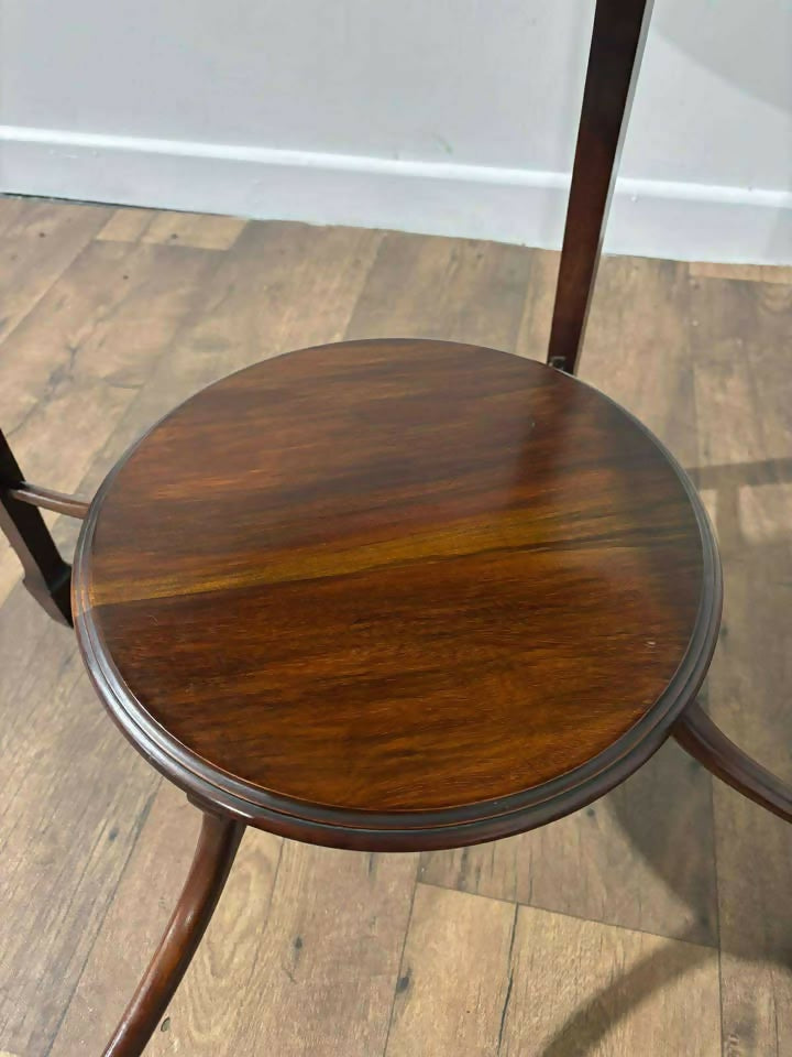 Edwardian Mahogany Circular Window Table