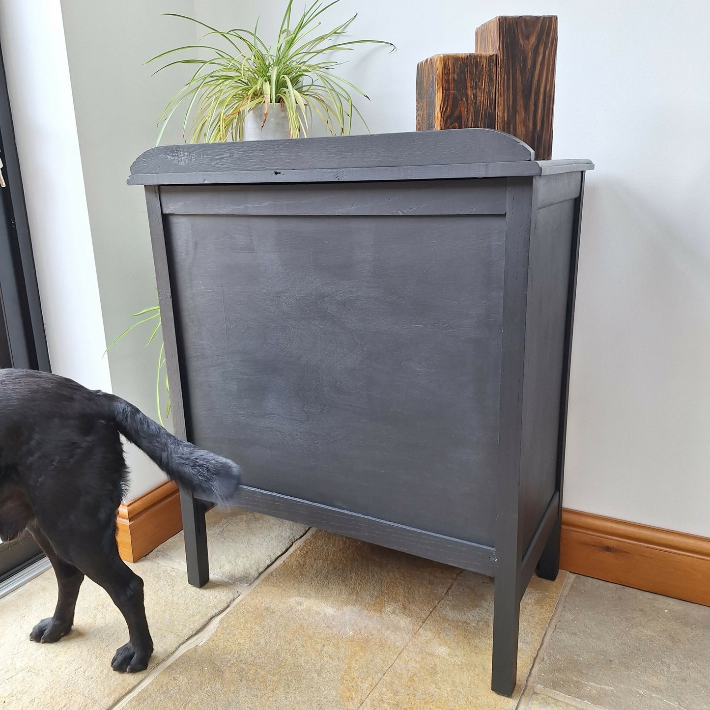 Blue Vintage Chest of Drawers