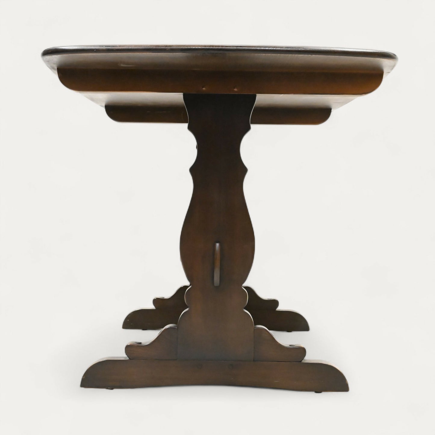 Ercol Refectory Plank Top Dining Table Retro Traditional Finish FREE UK Delivery. SBR10784/0108E