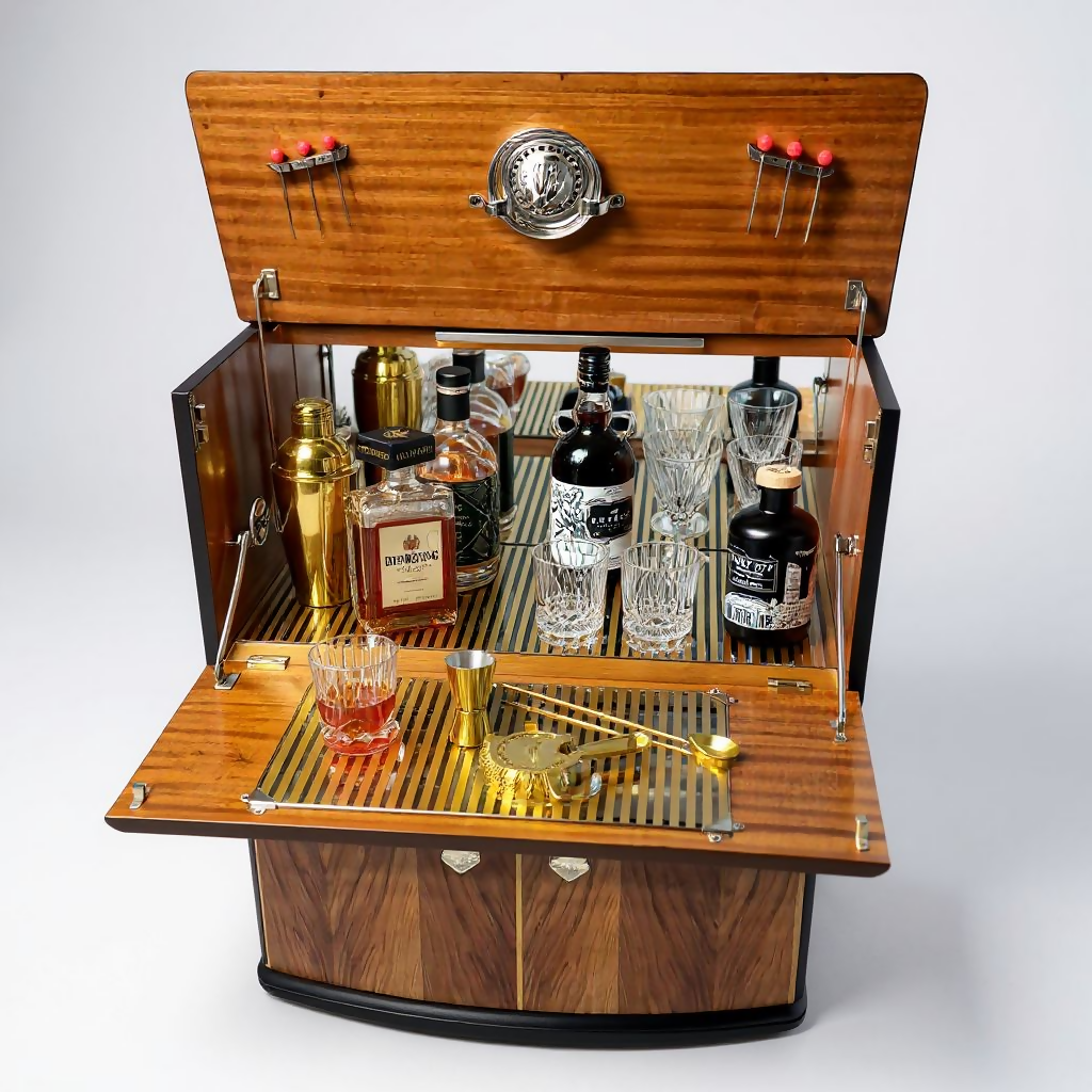 Mid Century Drinks Cabinet