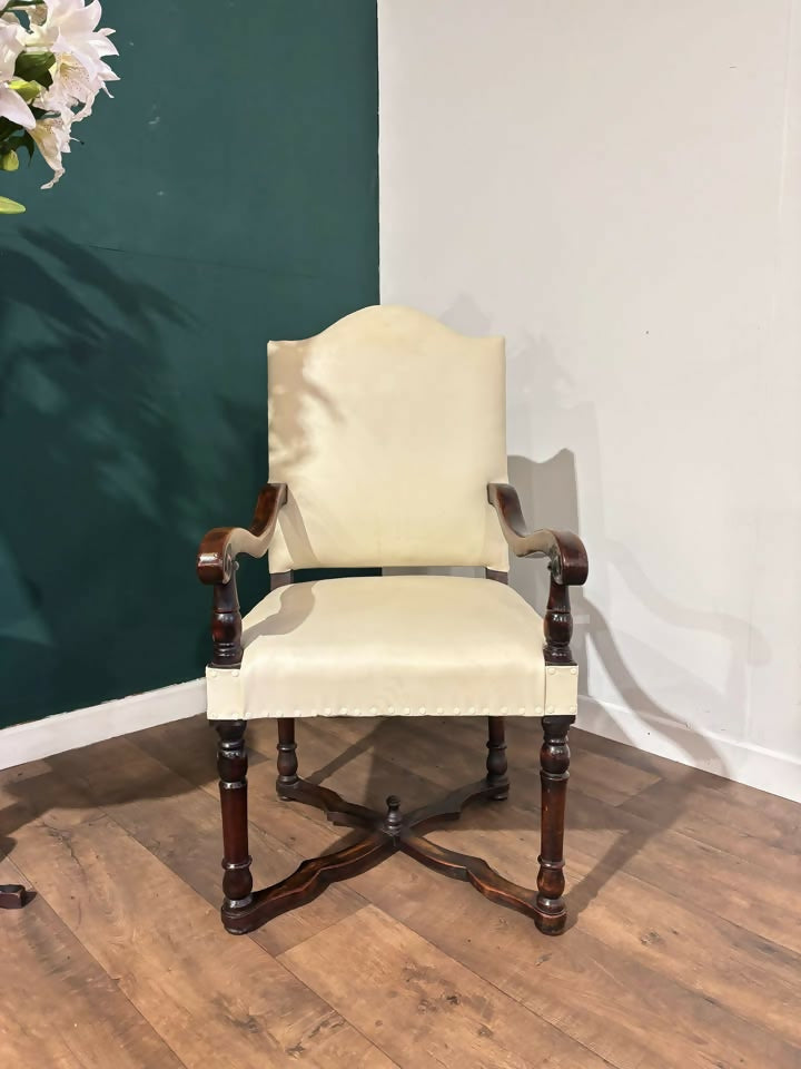 Leather Upholstered Side Armchair88