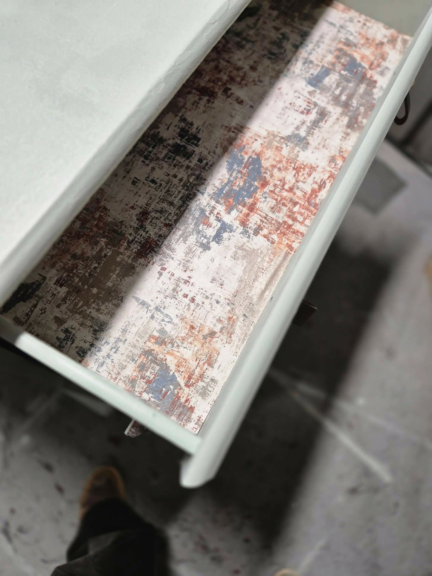 Unique Upcycled 4 Drawer Chest | Sage Green | One-Off Statement Piece