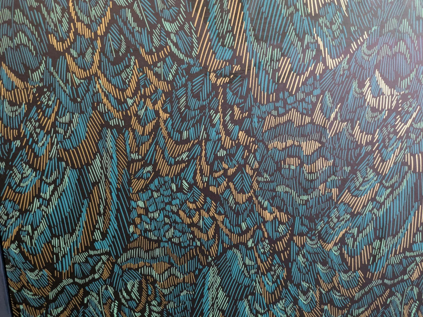 G Plan Midcentury Sideboard TV Unit Cocktail Cabinet. Upcycled Painted Blue,Teal Gold Living Room Furniture