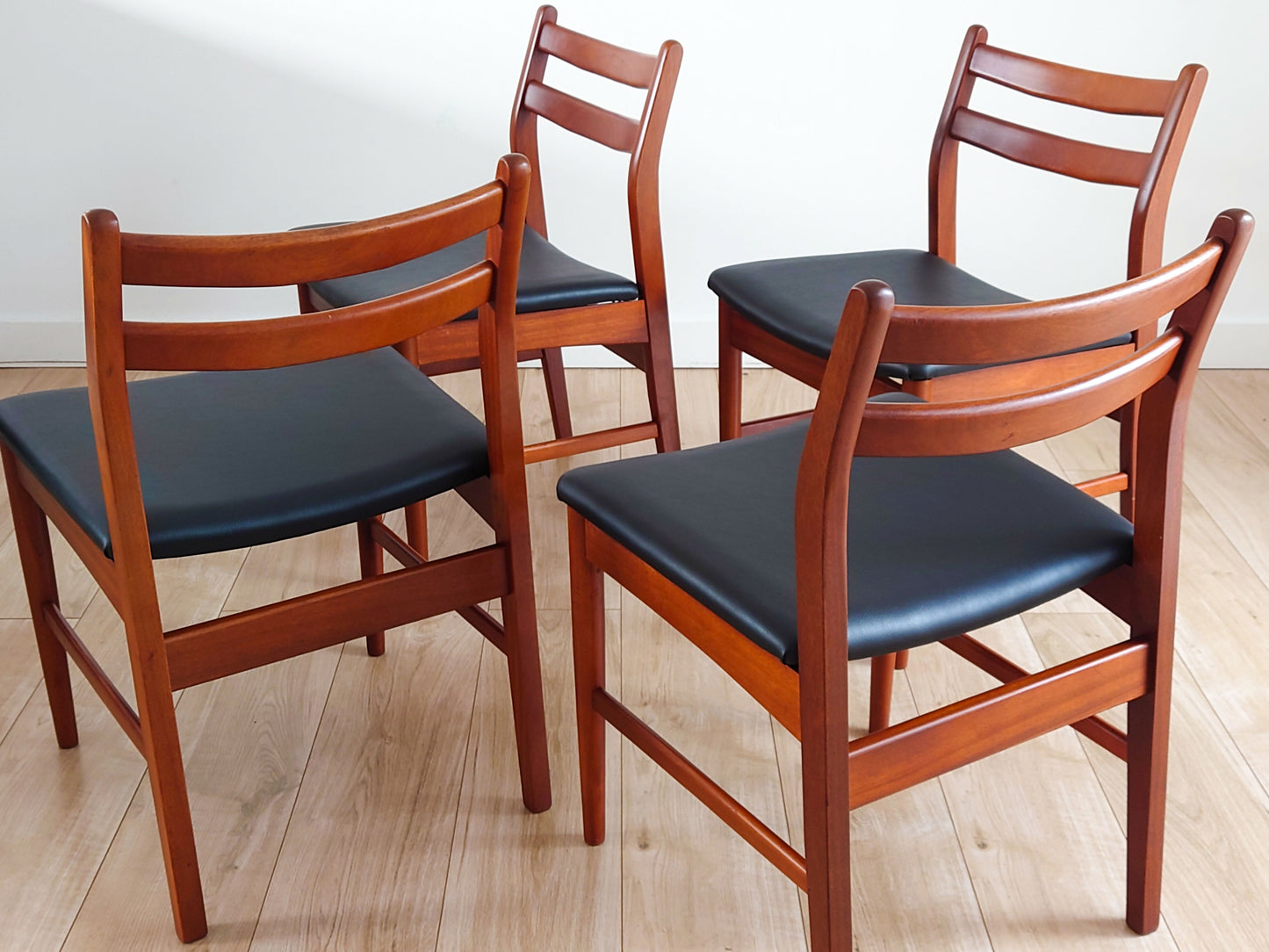 Mid century Jentique dining chairs set of 4