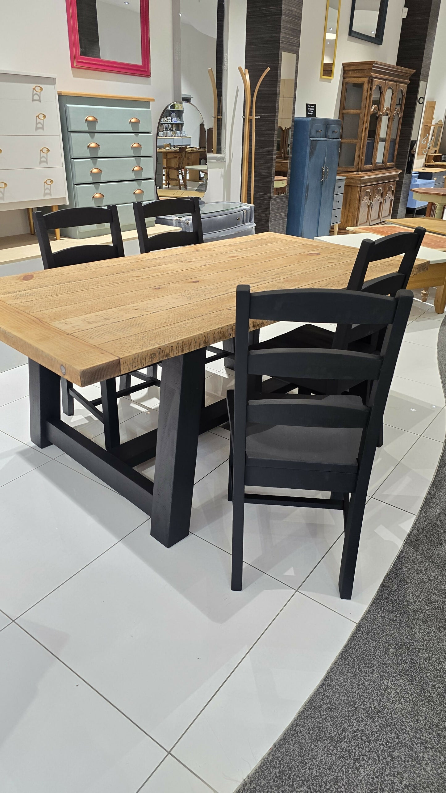 Table and 4 Chairs