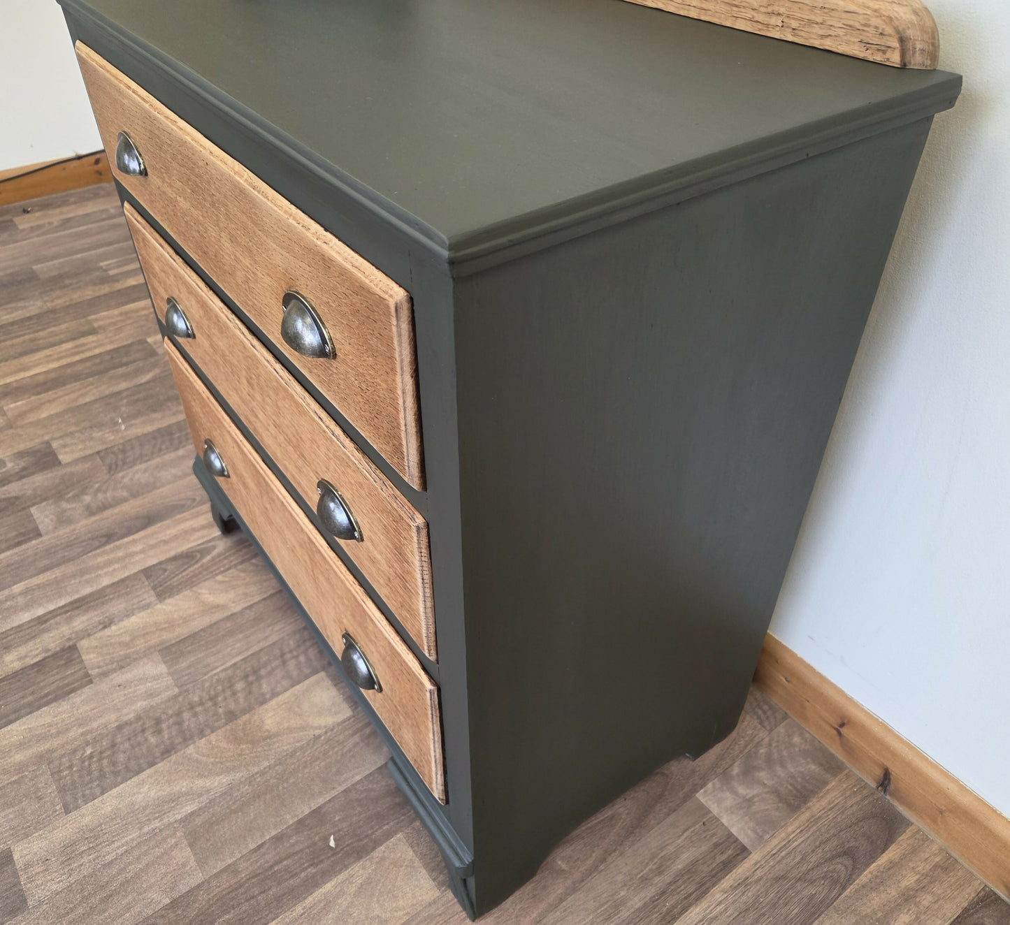 Mid-century solid chest of drawers
