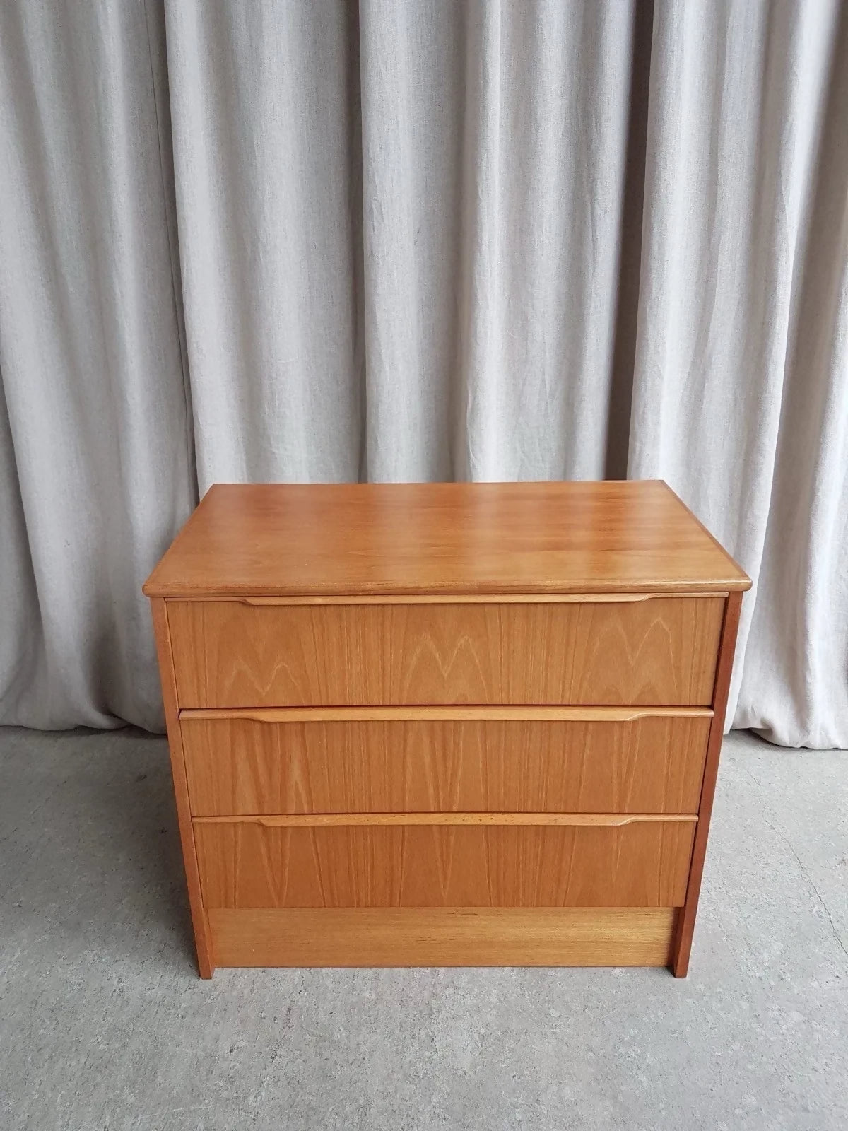 Vintage Mid Century Steens Danish Chest Of Drawers Scandi Retro R851