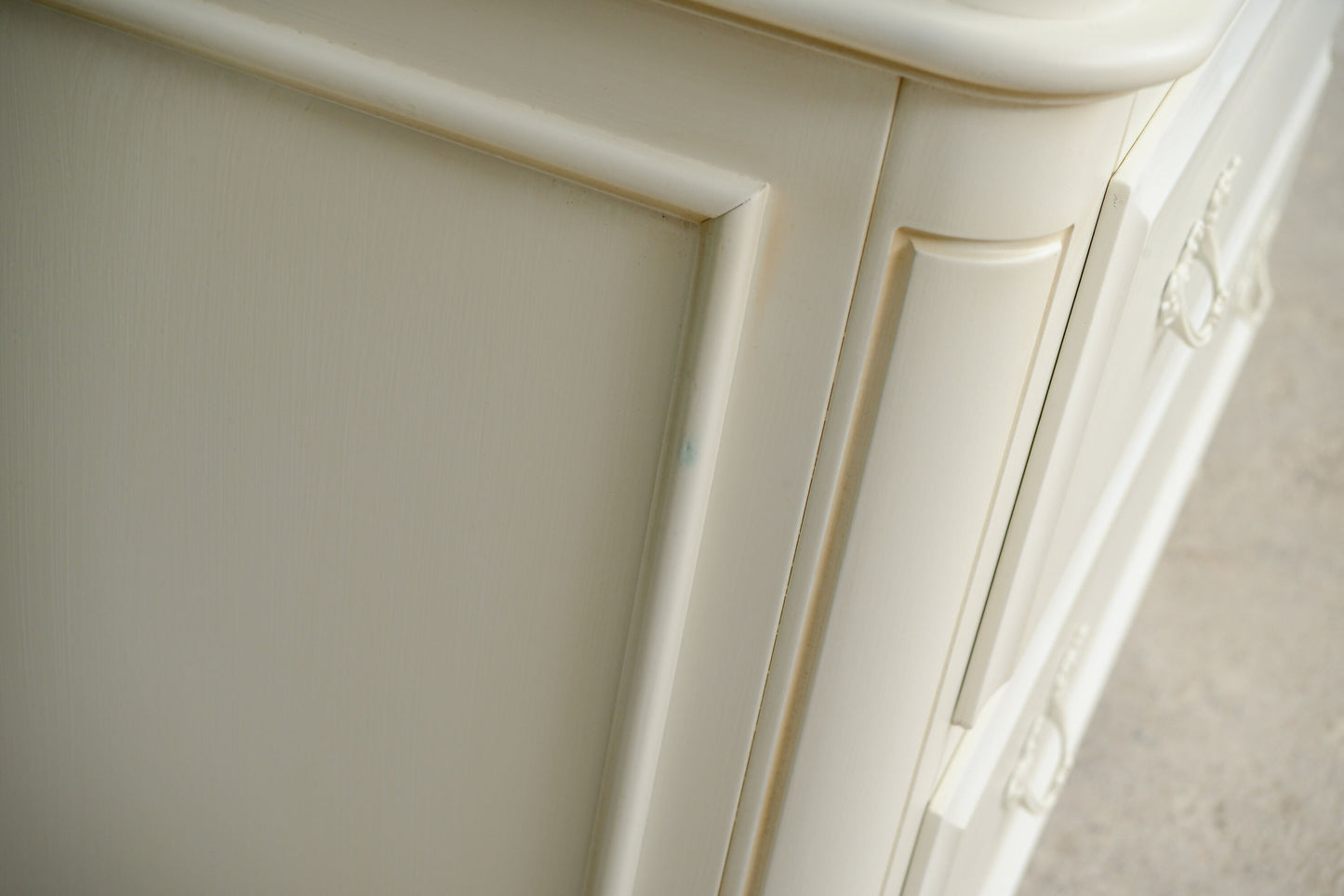 Laura Ashley Provencale Chest of Drawers - Cream Ivory