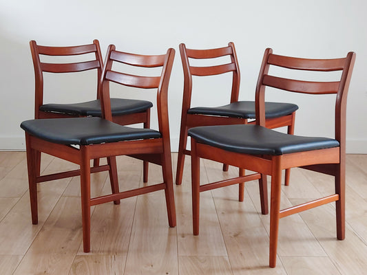 Mid century Jentique dining chairs set of 4