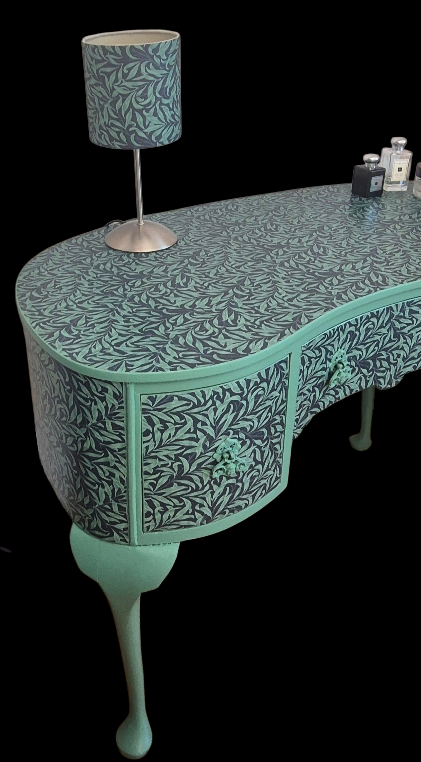 Decoupaged Vintage Dressing Table