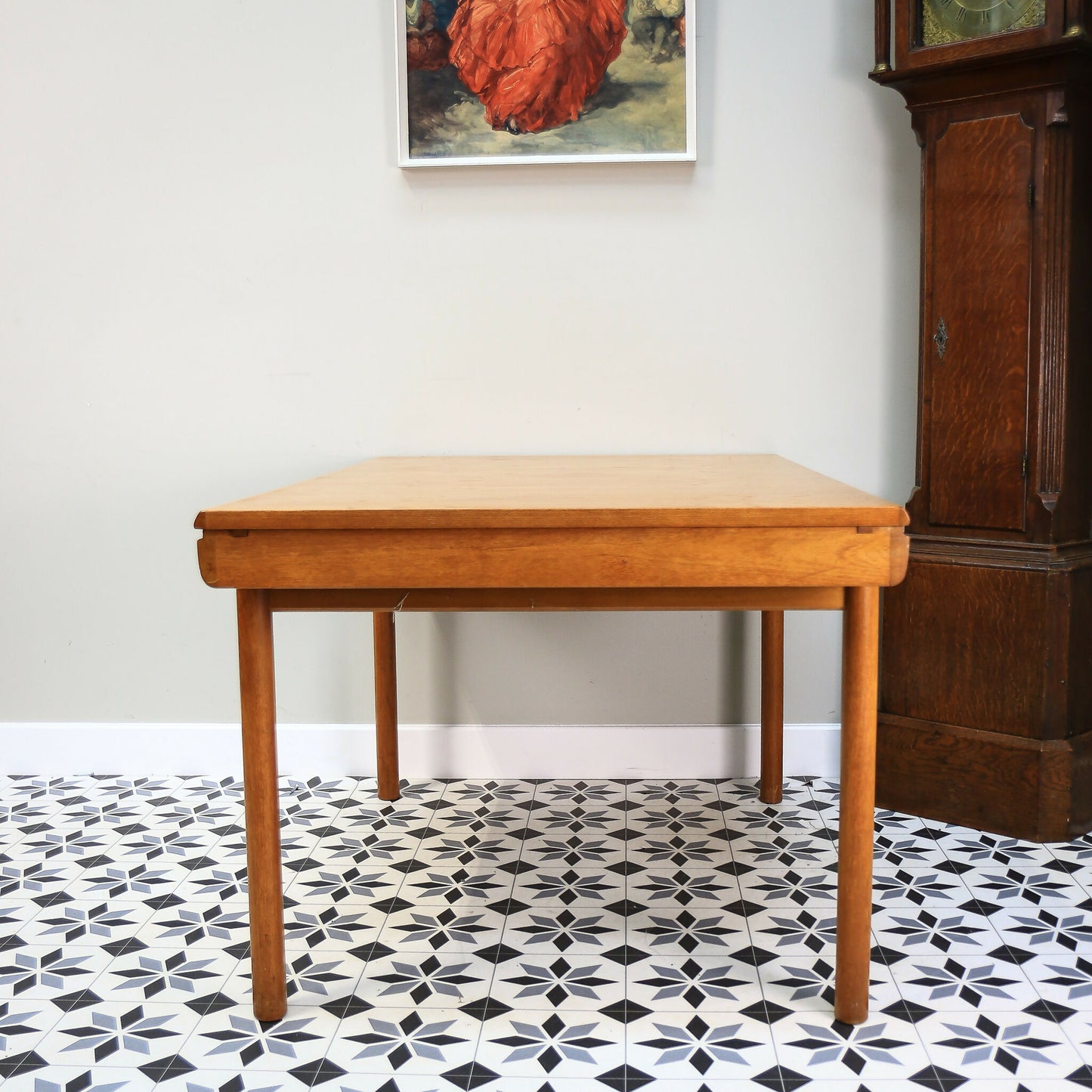 Teak Mid Century Dining Table by White and Newton Extending