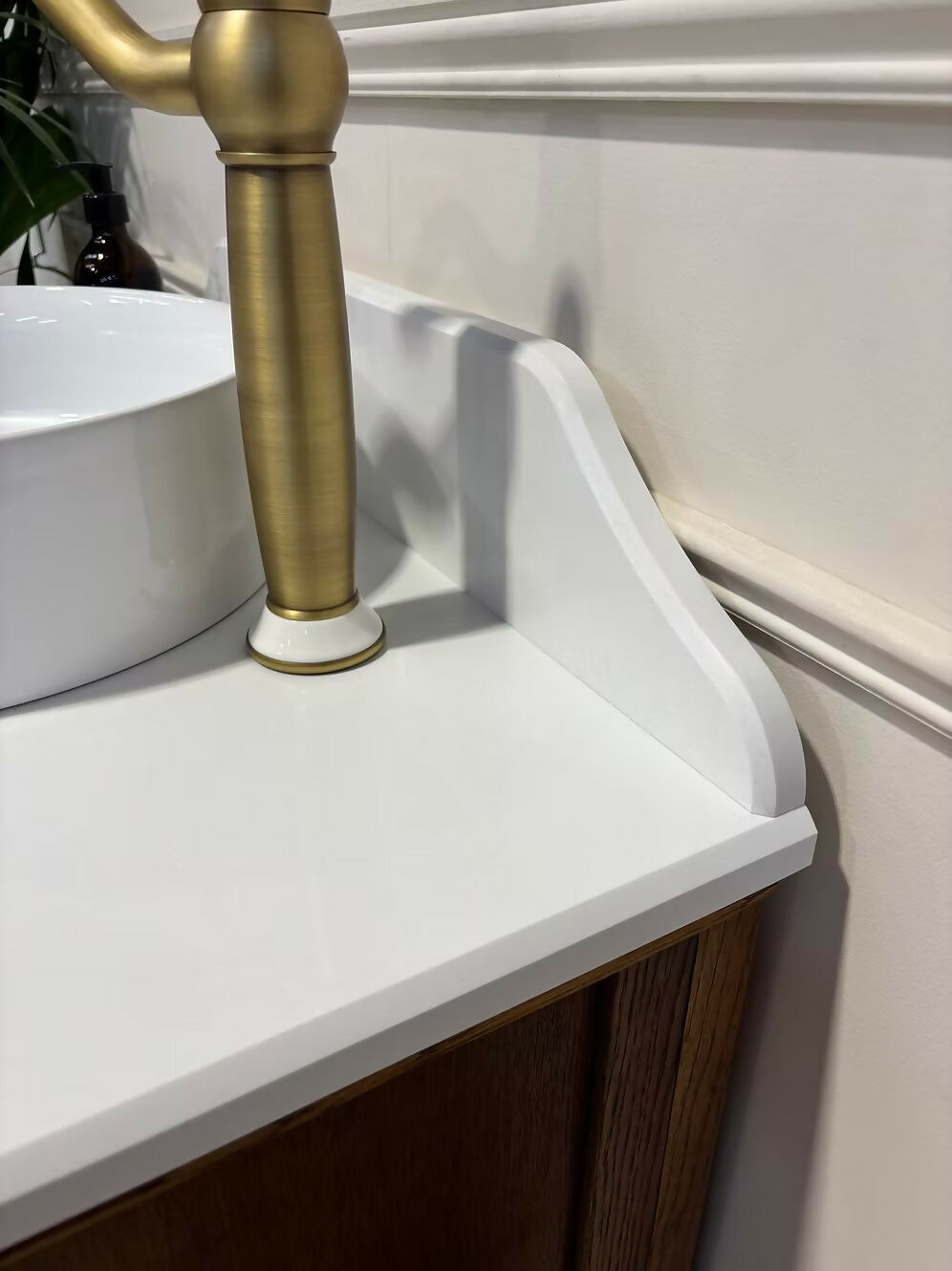 Traditional Bathroom Wooden Vintage Vanity Unit - Alfred The Great