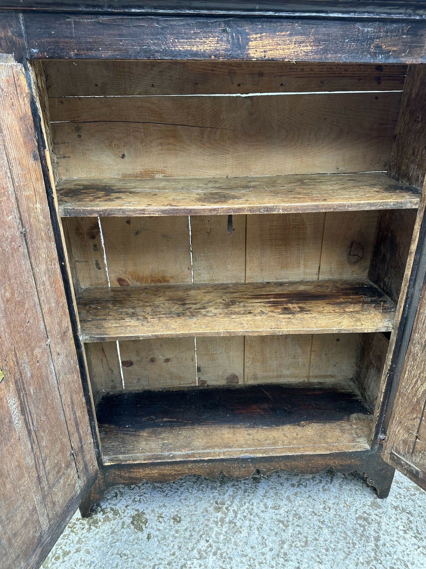 Antique 18th C Rustic Finca cupboard