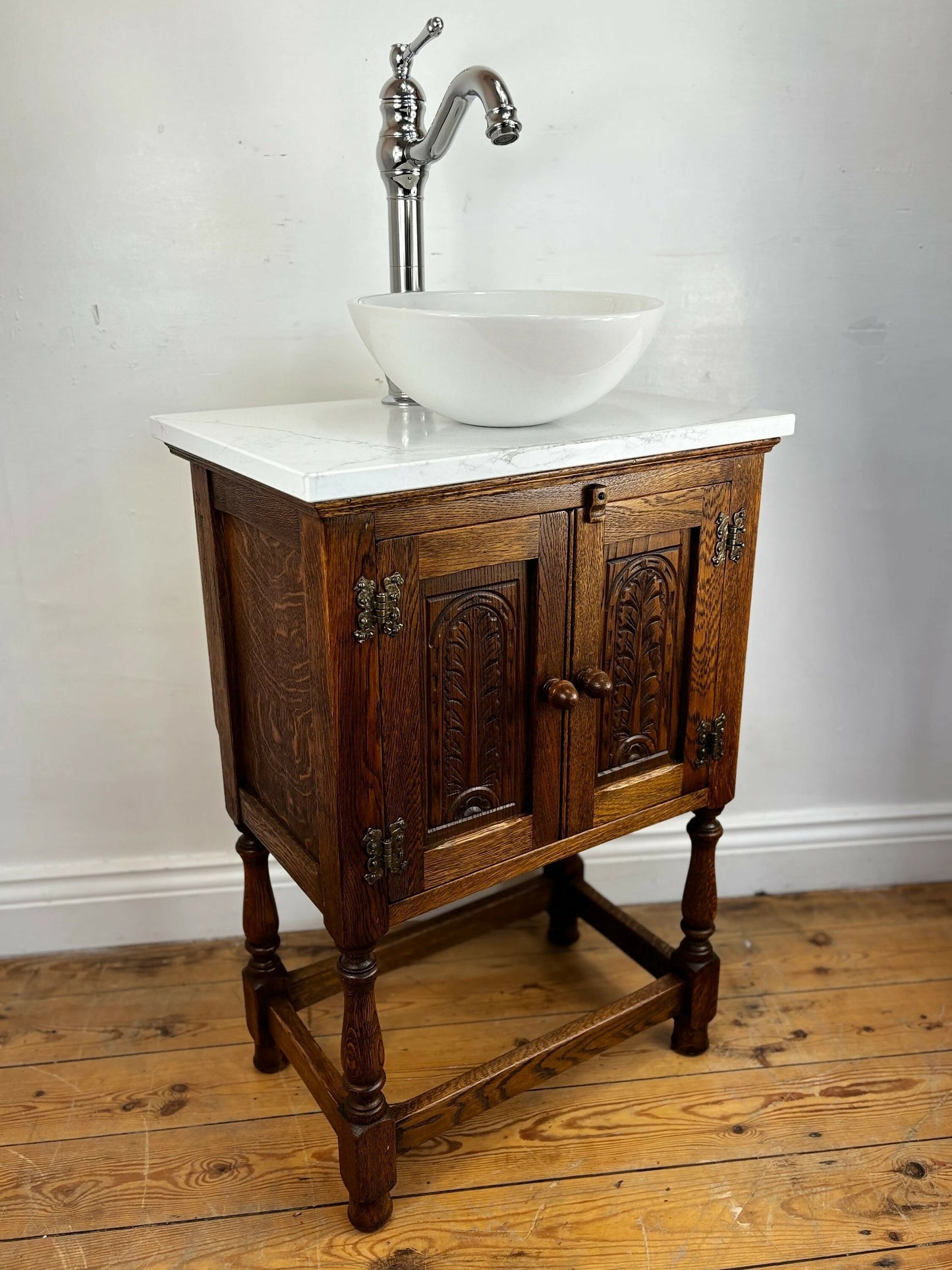 Vintage Vanity Unit Made to Order Vanity Unit Custom Made Bathroom Furniture Antique Traditional Bathroom Washstand Basin Unit